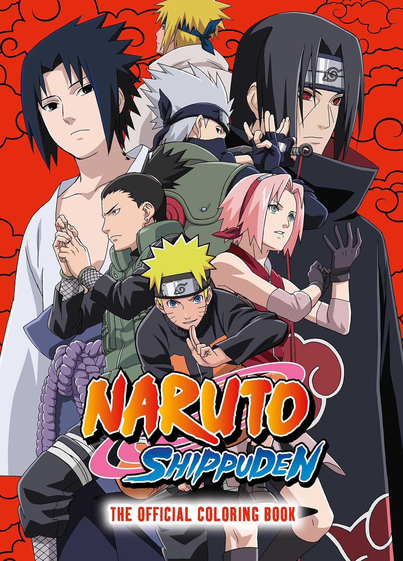 NARUTO SHIPPUDEN: The Official Coloring Book: VIZ Media